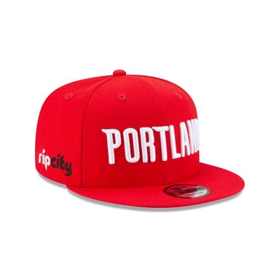 Portland Trail Blazers Gorra | New Era NBA Statement Edition 9fifty Snapback Cap Mexico - Rojos
